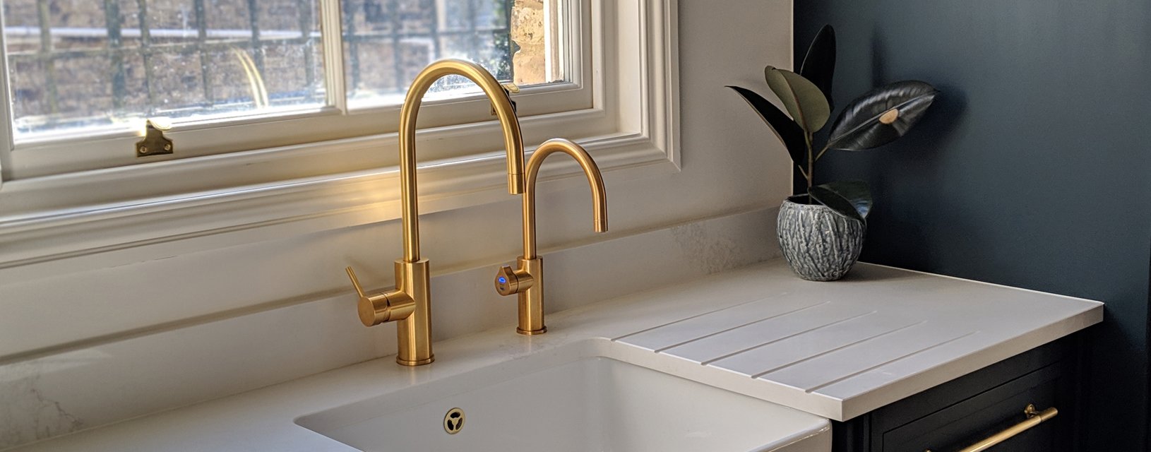 Fathers of Daughters Brushed Gold Faucet